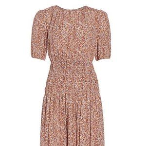 Rails Filippa Smocked Midi Dress